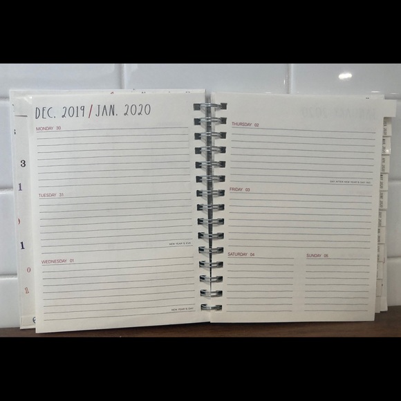 Rae Dunn yearly Planner “BEST YEAR EVER” - Picture 7 of 7